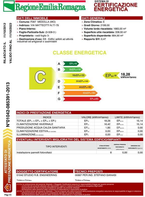 Attestato-Capannone